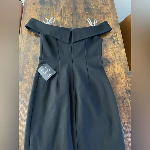 Lulus Classic Glam Black Off-the-Shoulder Bodycon Dress - Picture 14 of 16